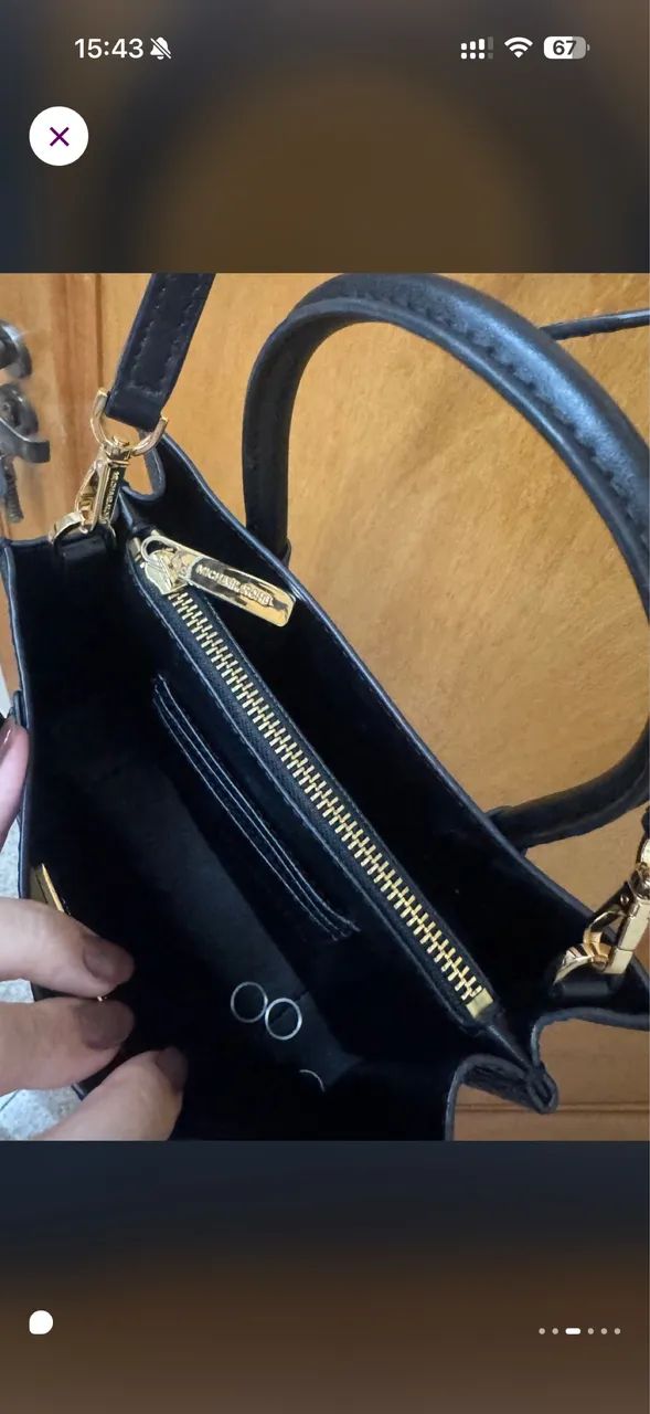 Bolsa Michael kors preta  - Foto 3