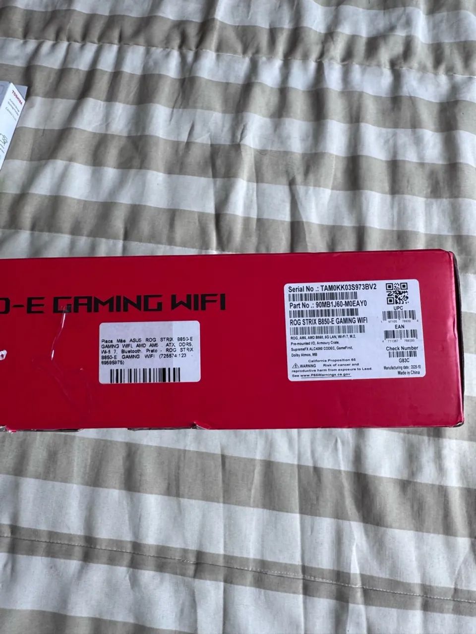 ASUS ROG STRIX B850-E GAMING WIFI PLACA MÃE  - Foto 2