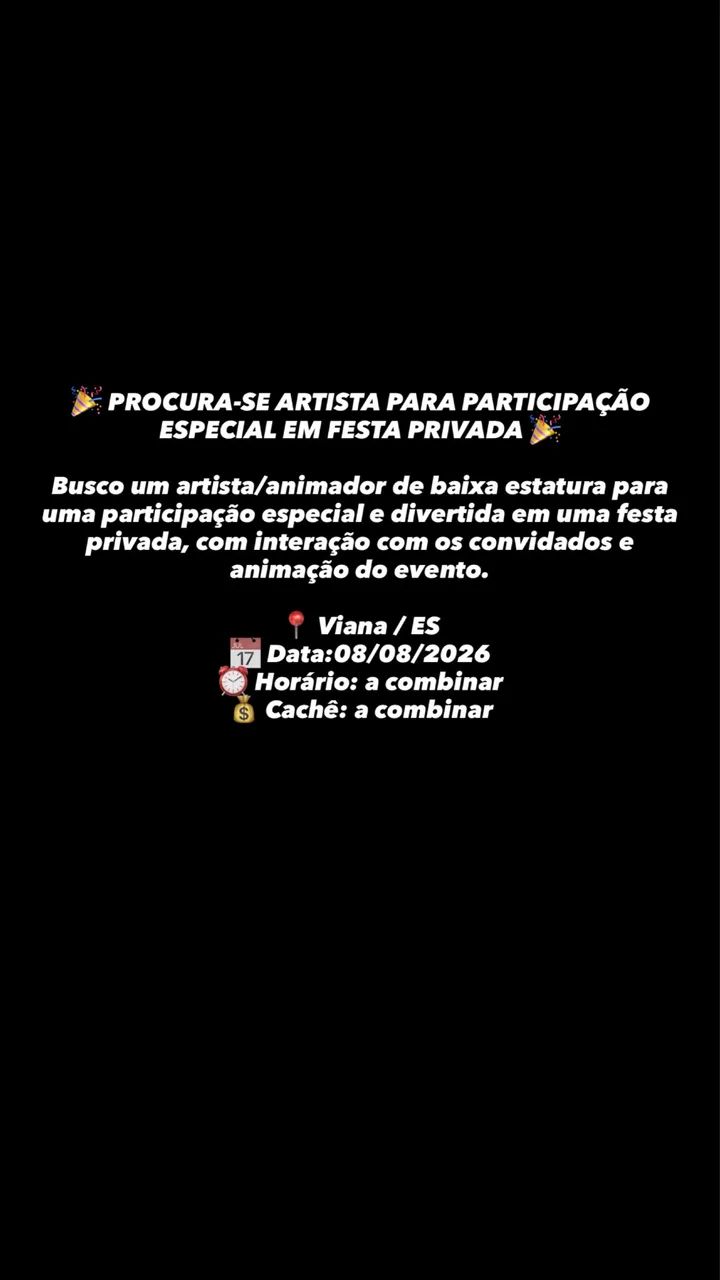 Animador de festa