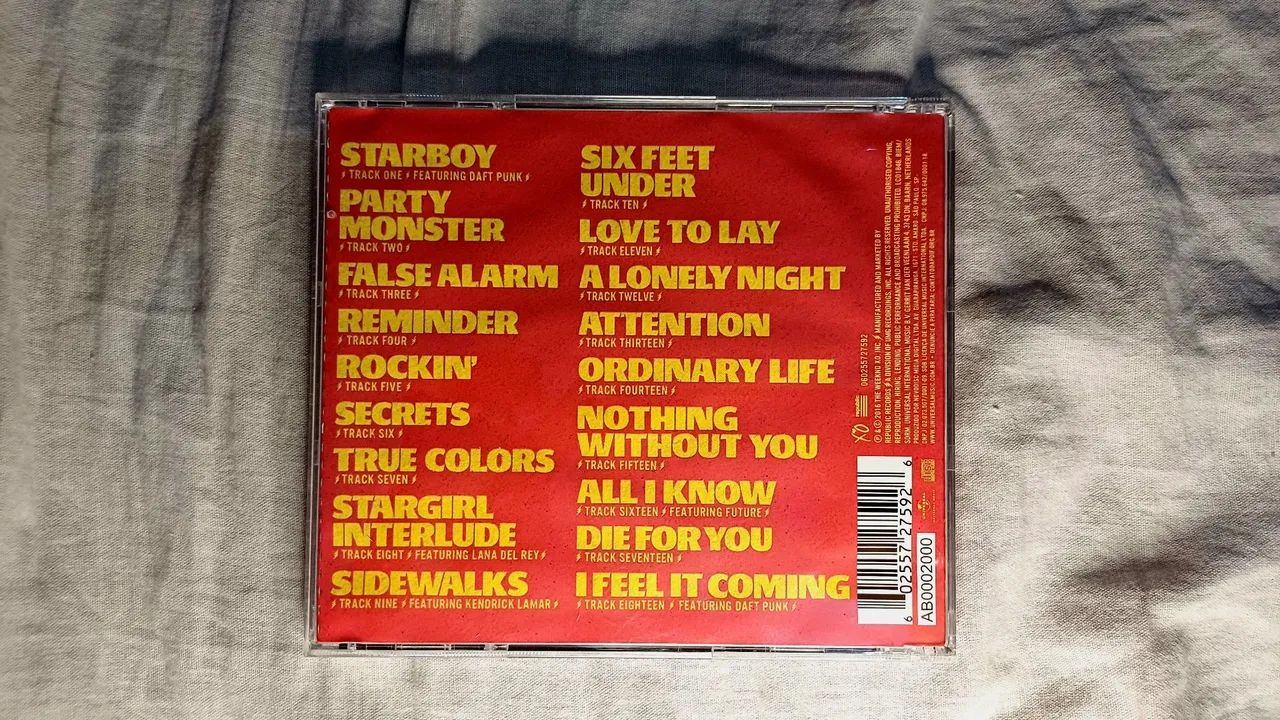 The Weeknd - Starboy | CD Original | Estado de Novo - Foto 2