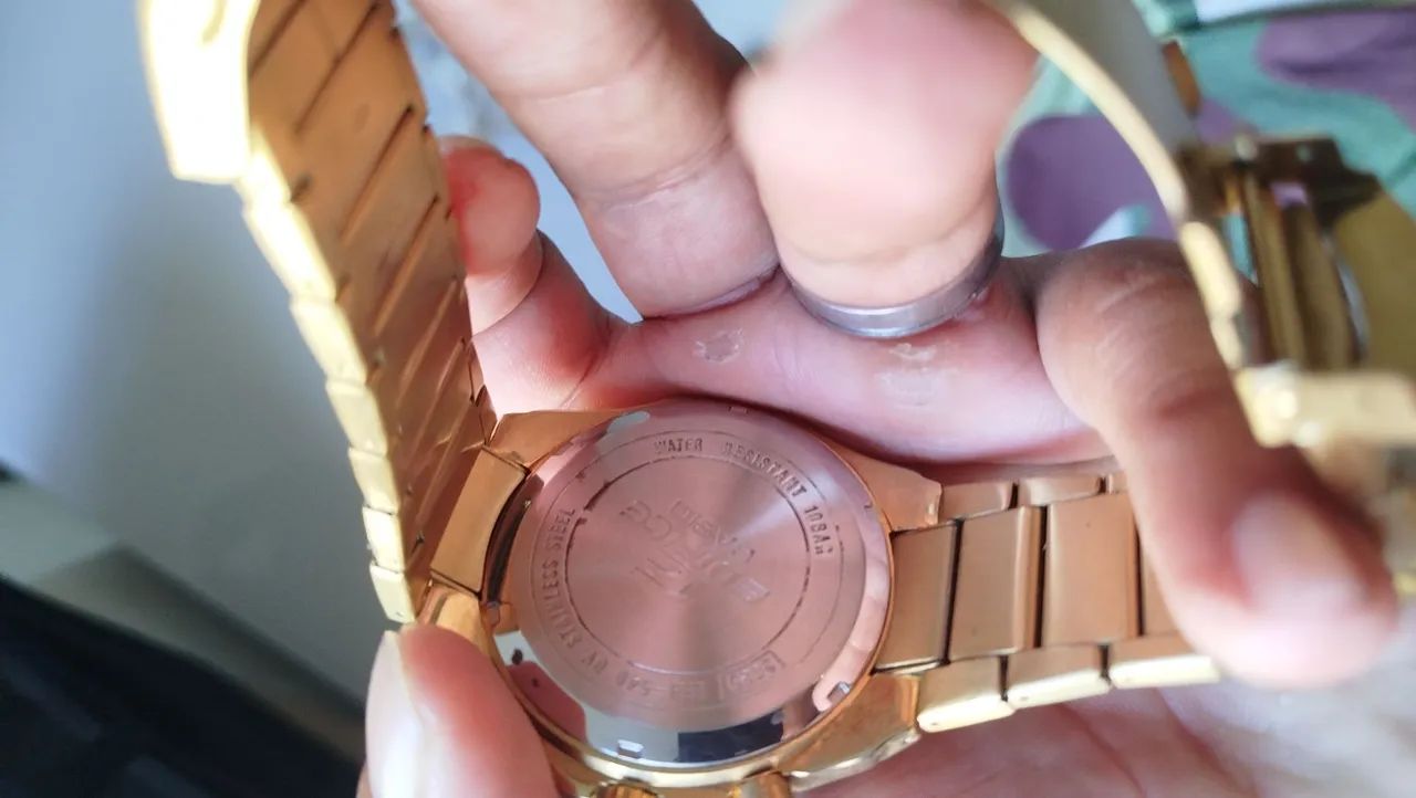 Relógio Casio Edifce dourado  - Foto 3