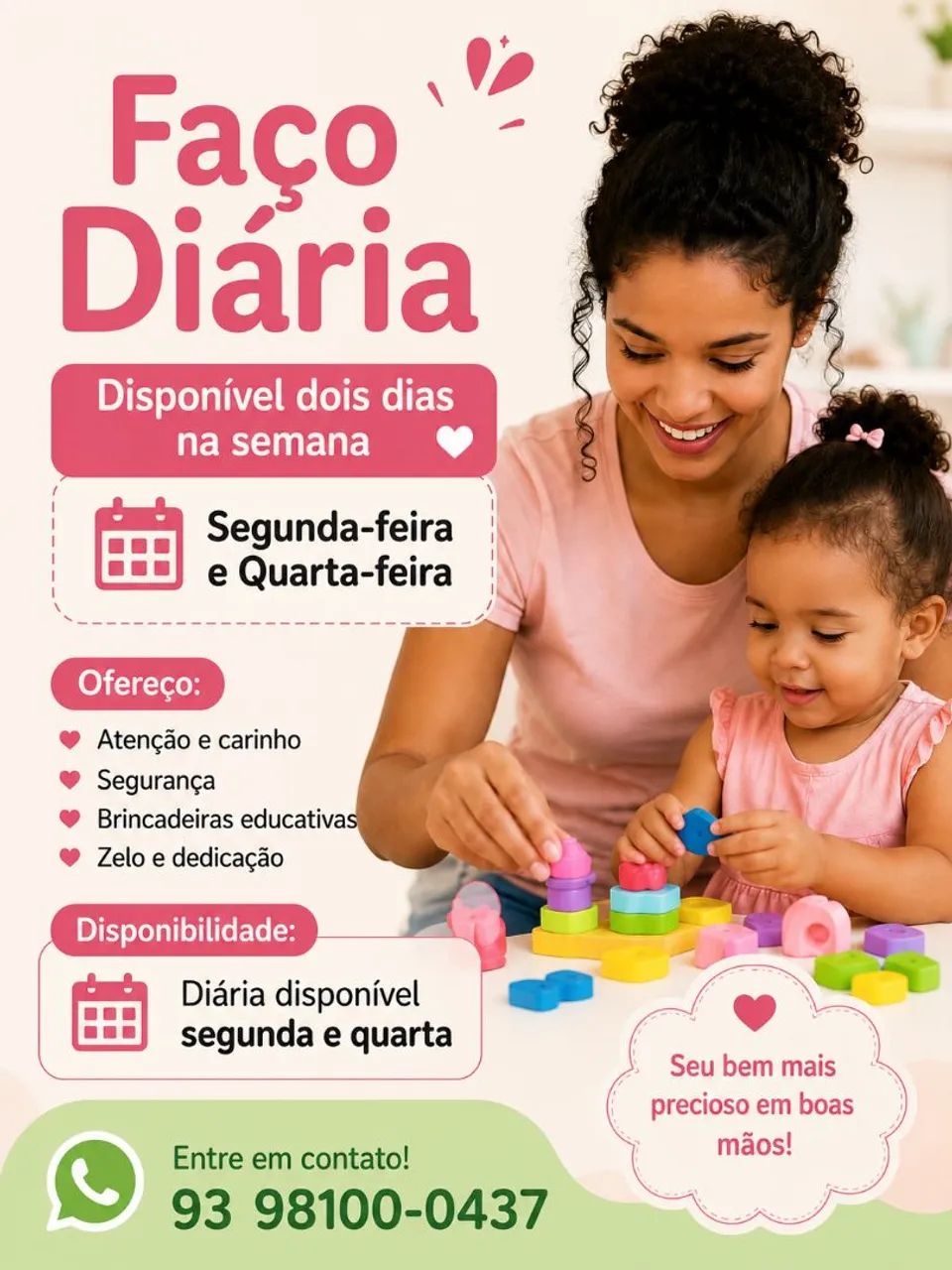 Babá serviços 