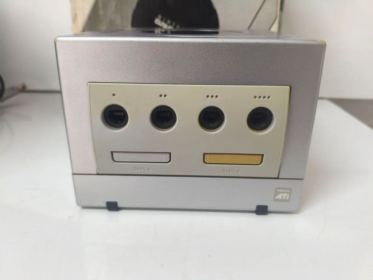 Gamecube Platinum na caixa. - Foto 2