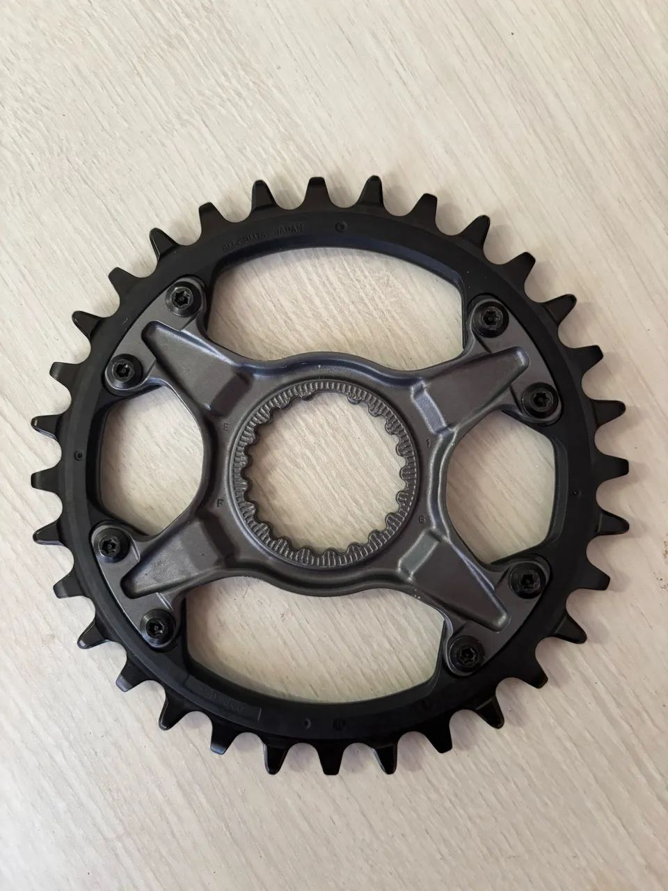 Coroa Shimano 32D Direct Mount Original 12v NOVA - Foto 3