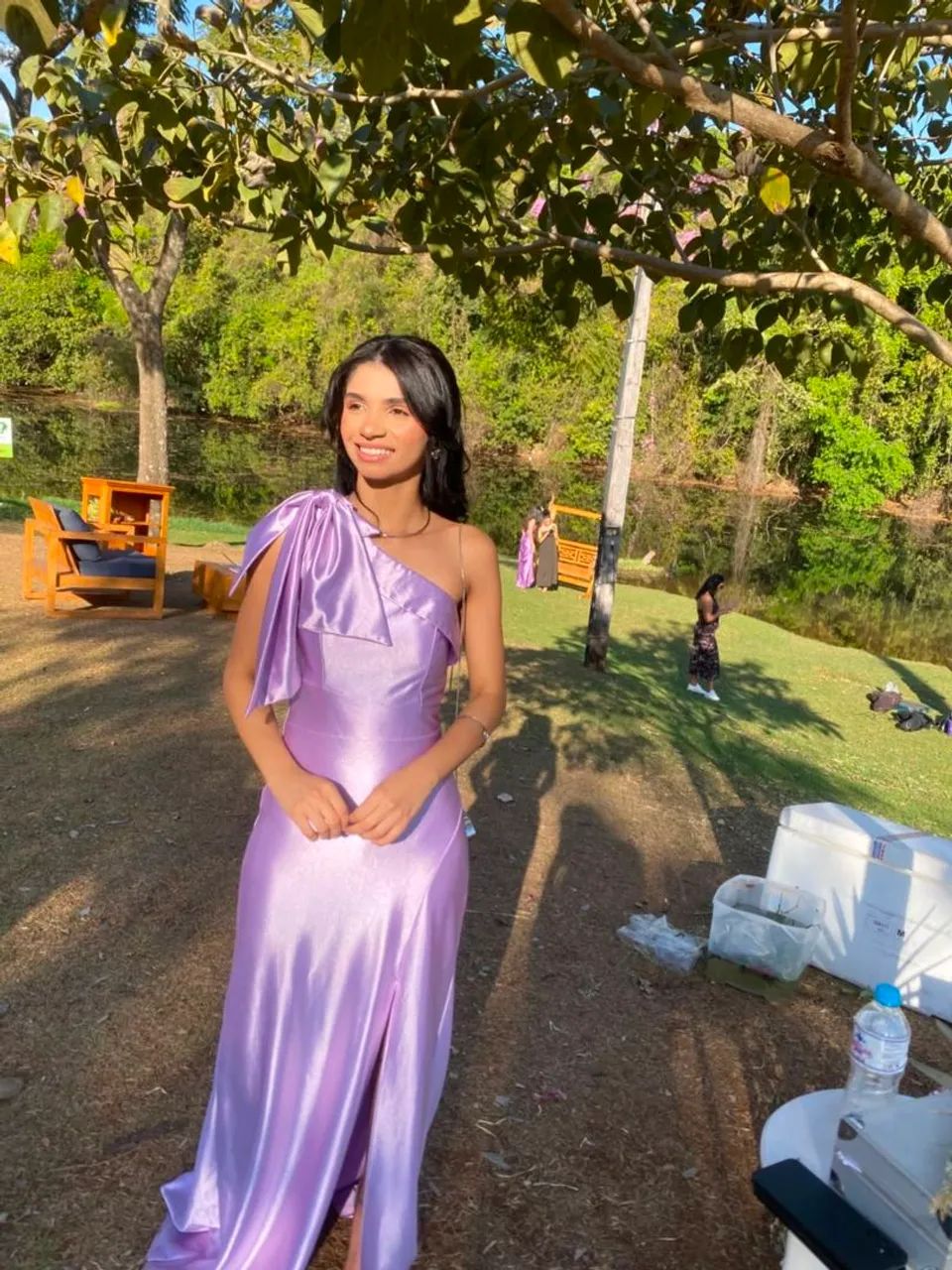 Vestido de festa Lilás - Foto 5