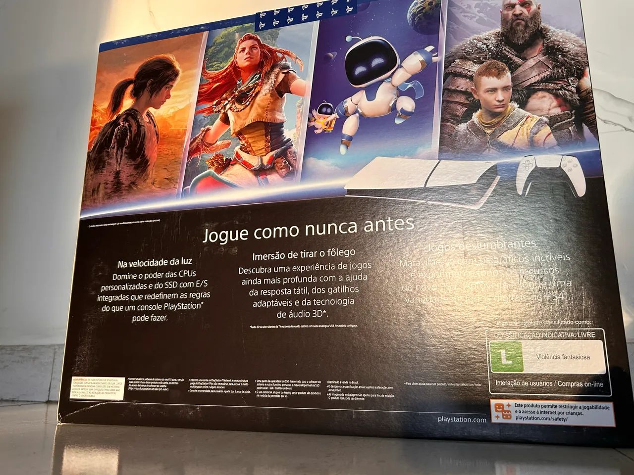 Console ps5 zero na lacrado na caixa e nota fiscal  - Foto 3