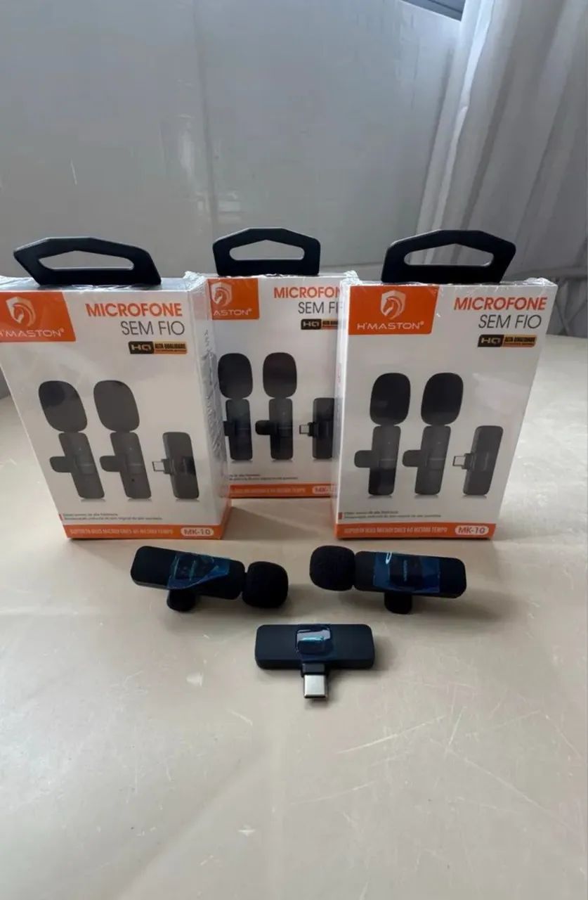 Mega Promoção Microfone sem fio Lapela  - Foto 2