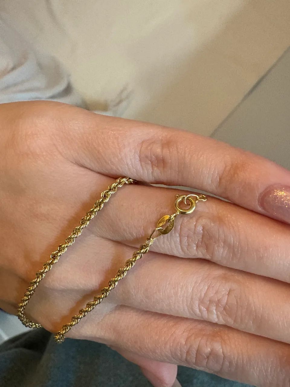 Pulseira ouro feminina 18k - Foto 2