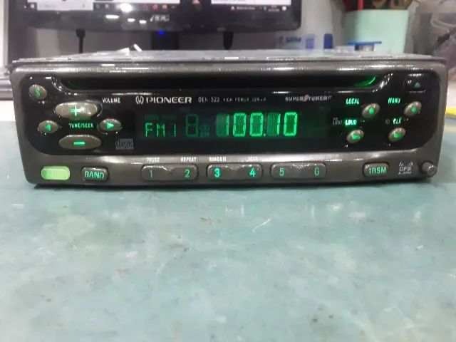Pioneer DEH-523 Com Bluetooth e Led