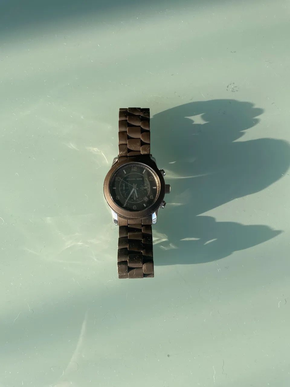 Michael Kors (cronógrafo marrom)