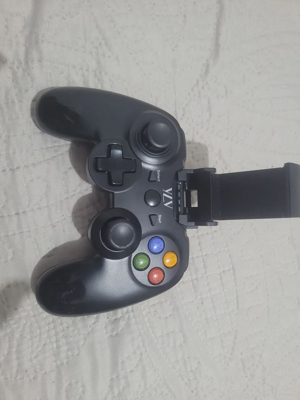 Controle Joystick Bluetooth + suporte para Celular Tablet Android 