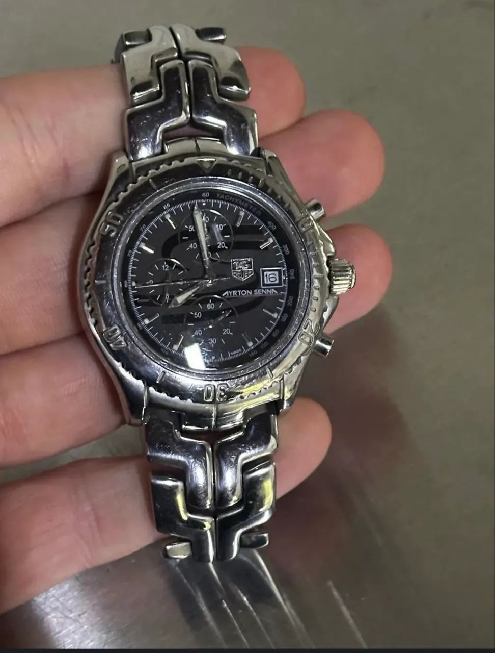 Relógio tag heuer Ayrton Senna 