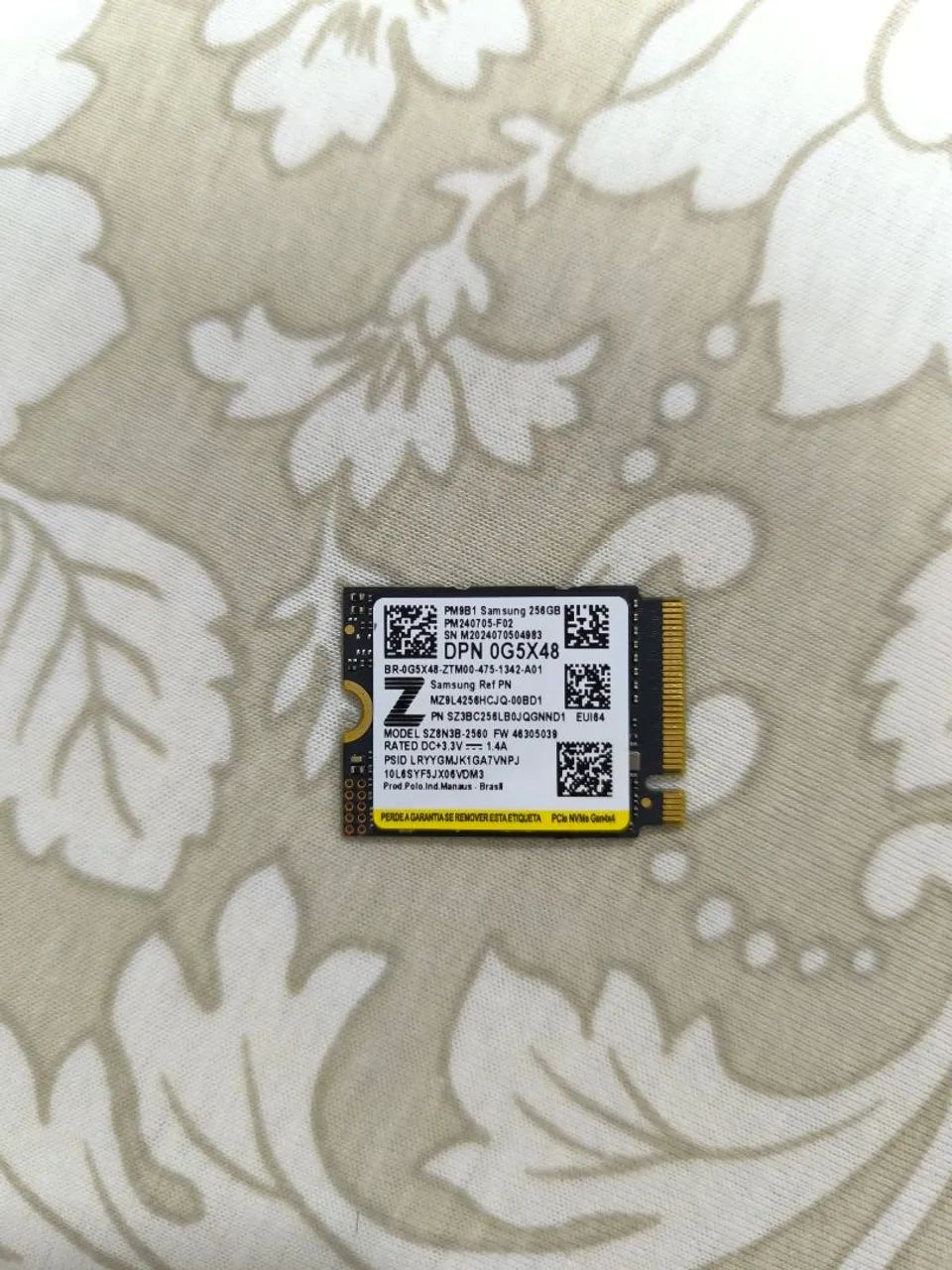 SSD NVME GEN4x4 256GB - Foto 2