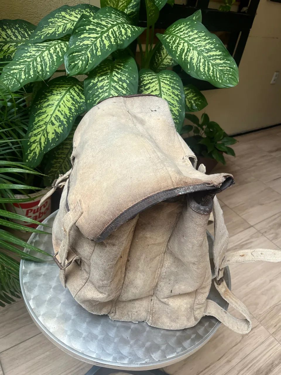 Mochila de couro  - Foto 5