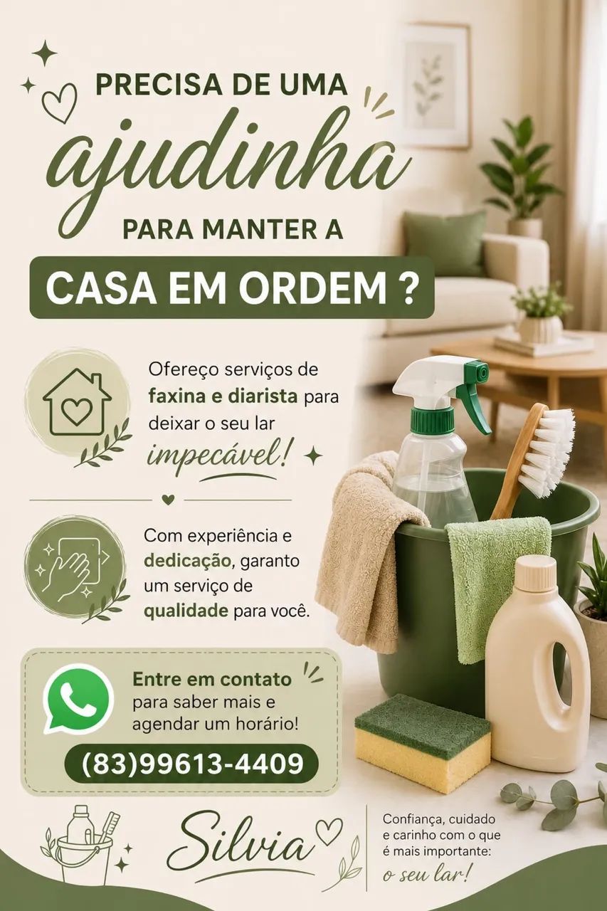 FAXINA/DIARISTA 