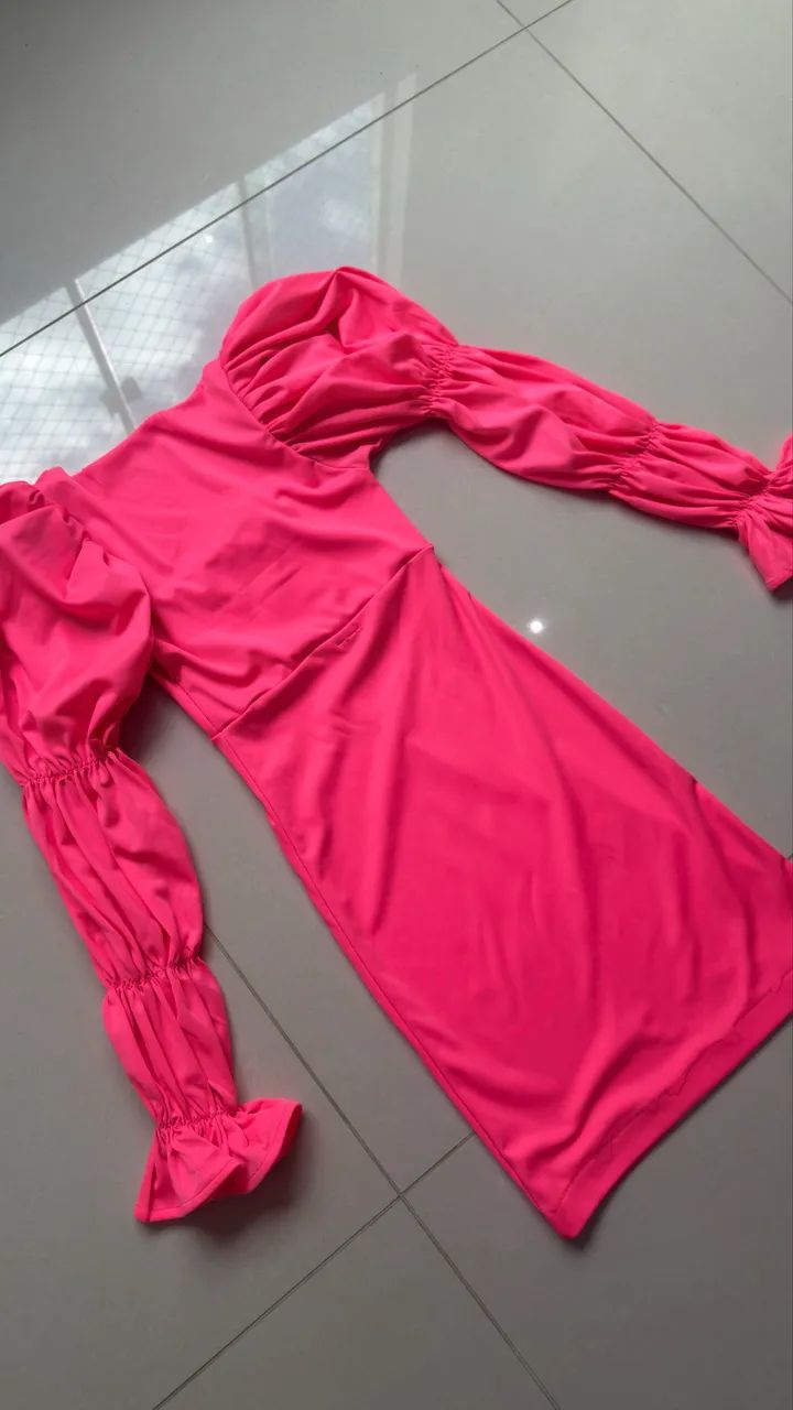 Vestido Pink Her Clothes PP | Feito à Mão - Foto 4