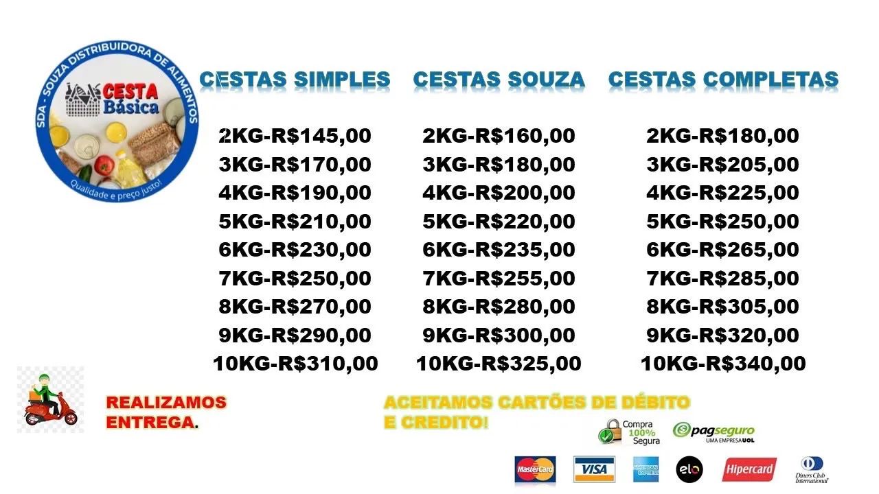 CESTA BÁSICA SOUZA  - Foto 2