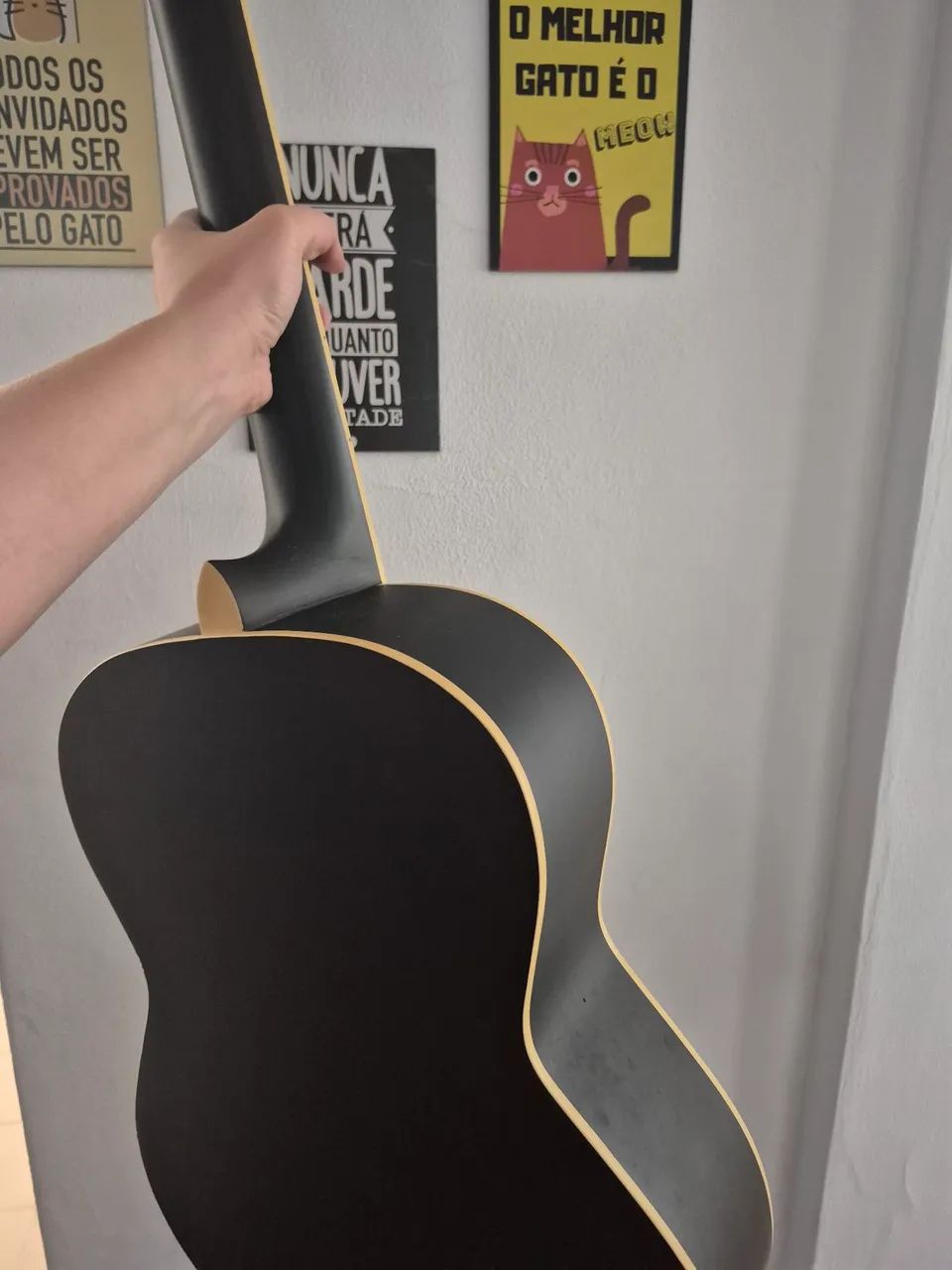 Violão preto fosco  - Foto 2