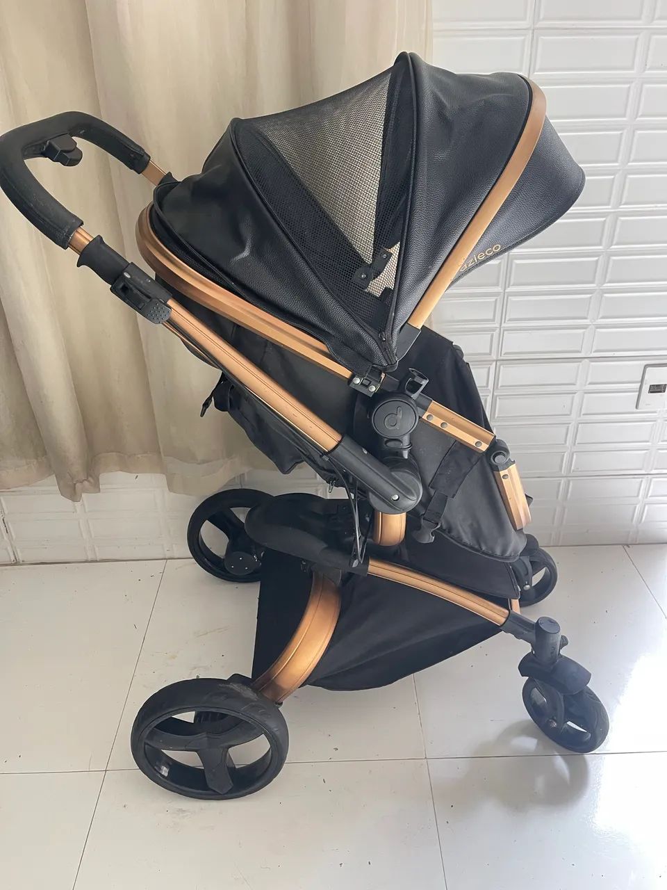 CARRINHO DE BEBÊ E BEBÊ CONFORTO DZIECO - Foto 4