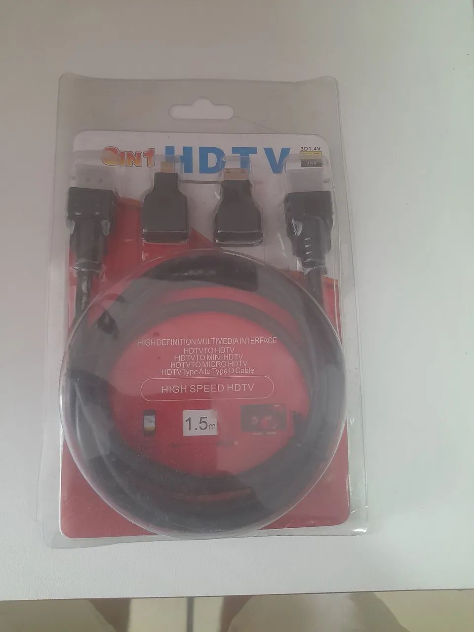 Cabo HDTV  3x1 