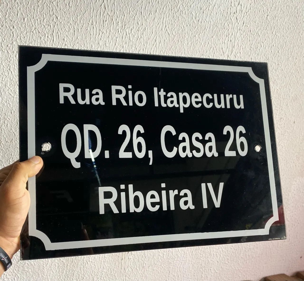 FABRICO PLACAS DE ENDEREÇO  - Foto 3