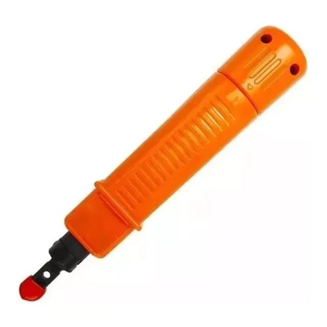 Alicate de Impacto ADCONNECT, Punch Down, Patch Panel, Laranja - AD-10017 - Foto 5