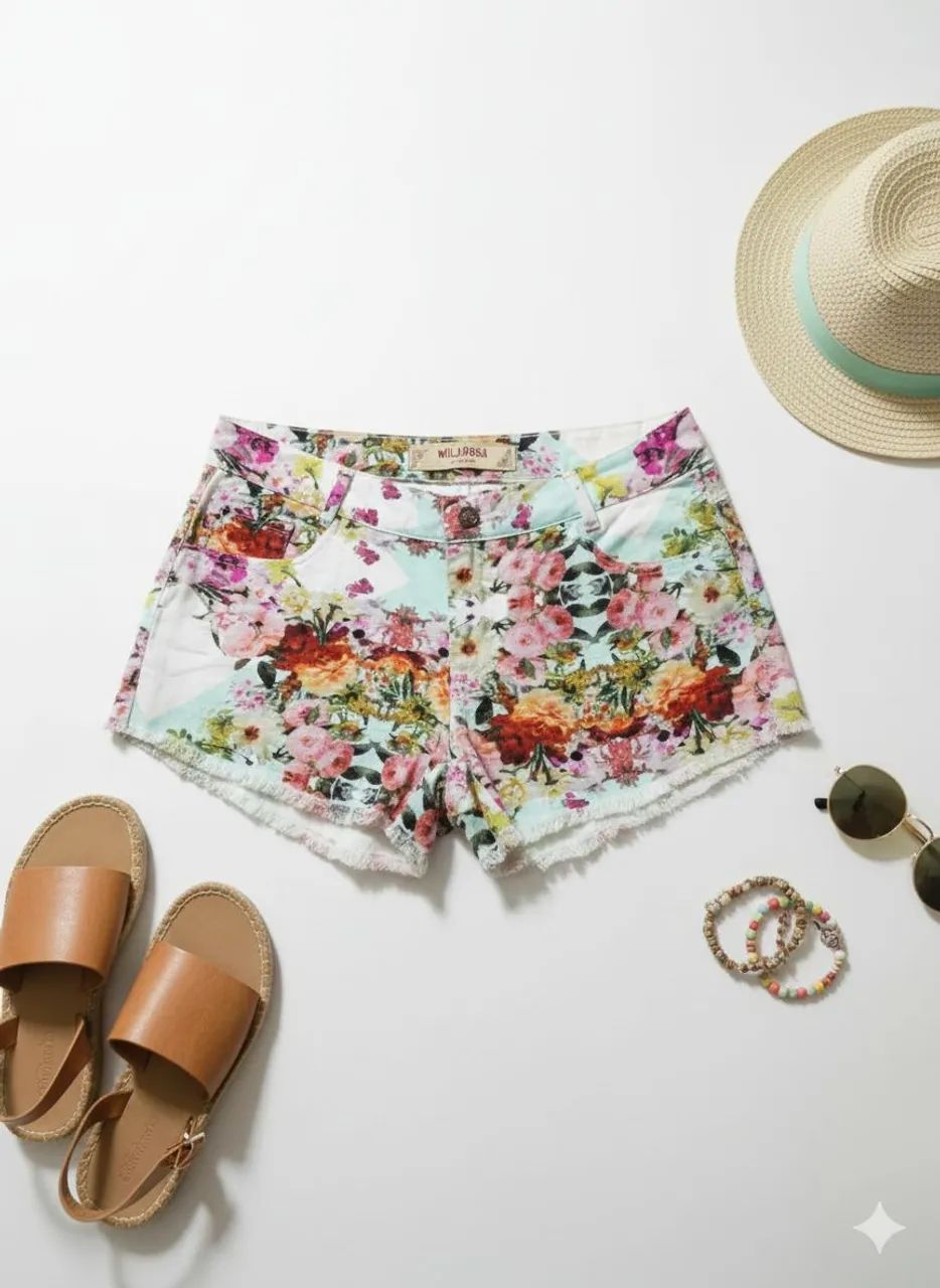 Short jeans Mila Rosa 