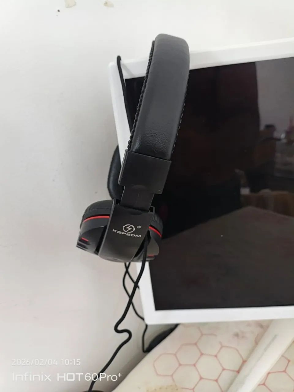 Monitor my Max 19",headset e caixa de som