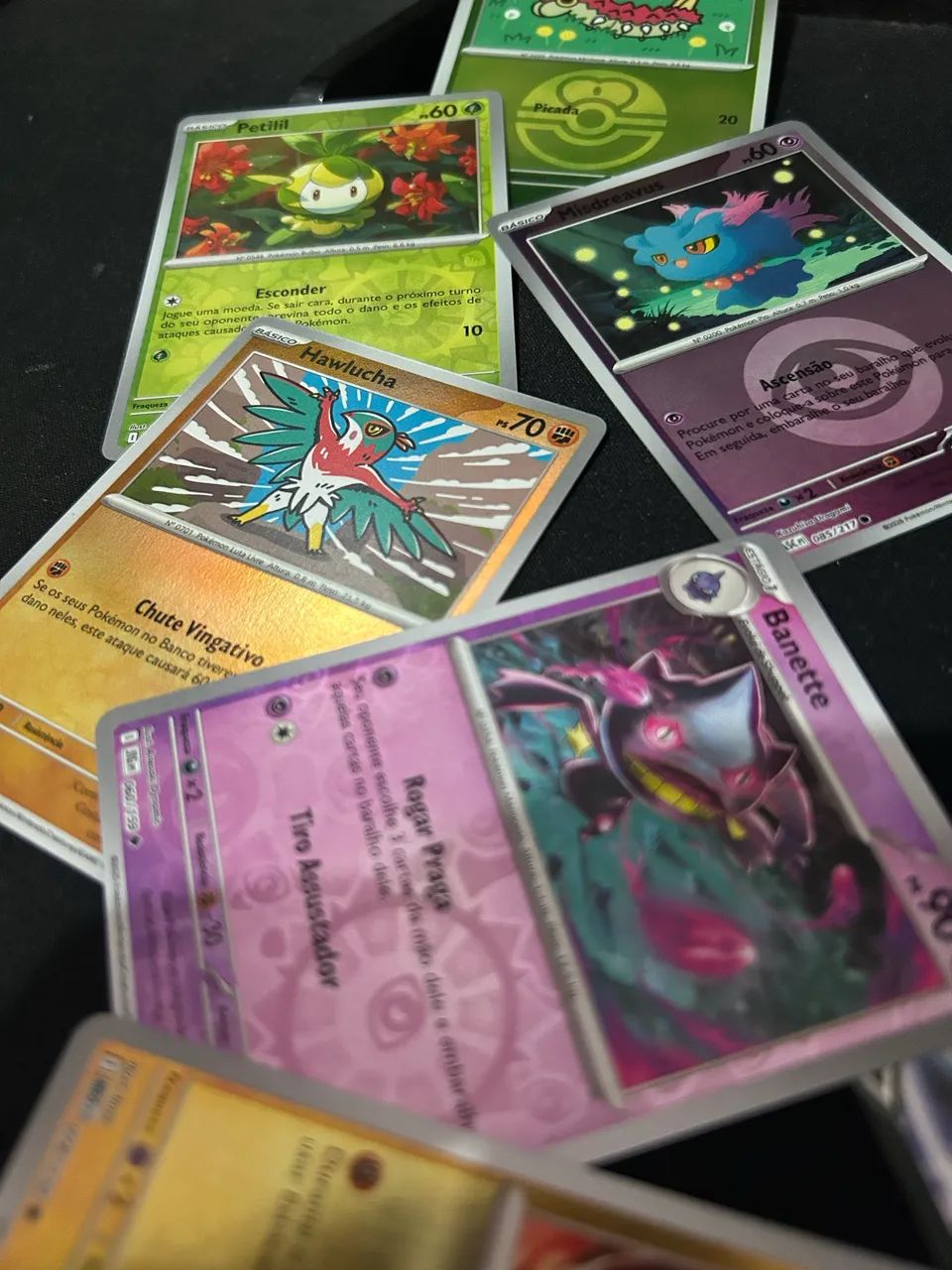 Bulk de cartas Pokémon 