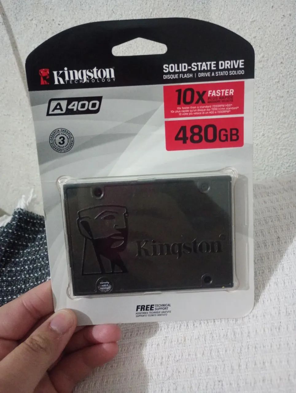 Ssd Kingston de 480 gigas  - Foto 2