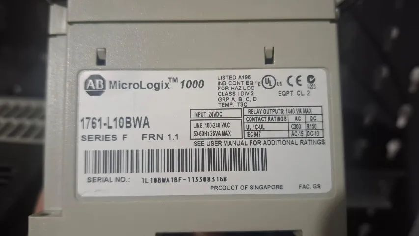 MICROLOGIX 1000 ALLEN-BRADLEY - MODELO 1761-L10BWA - Foto 3