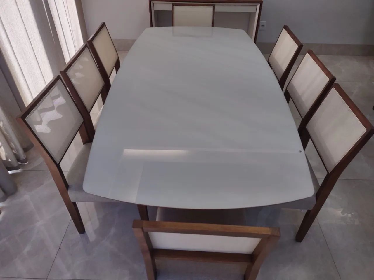 Mesa de jantar madeira  - Foto 2