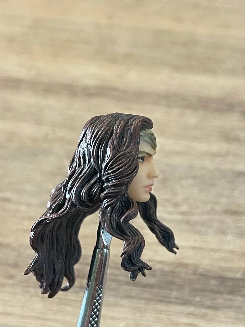 Head Mulher maravilha 1/12 da mafex original  - Foto 2