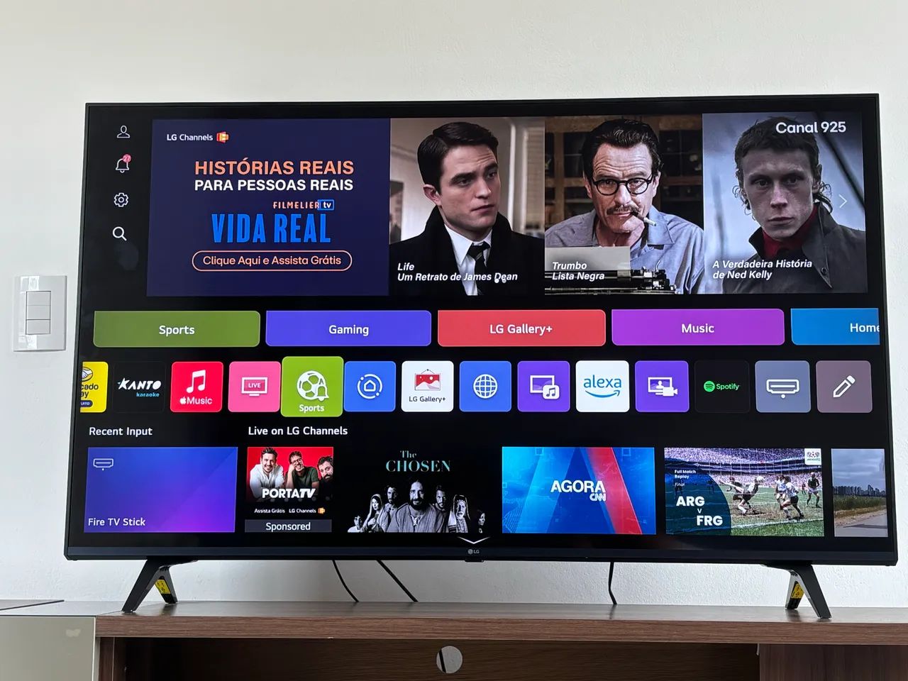 Televisão Smart TV LG 50? 4K UHD