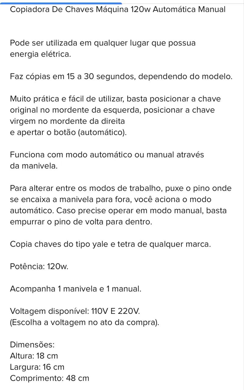 Copiadora de chaves - Foto 2