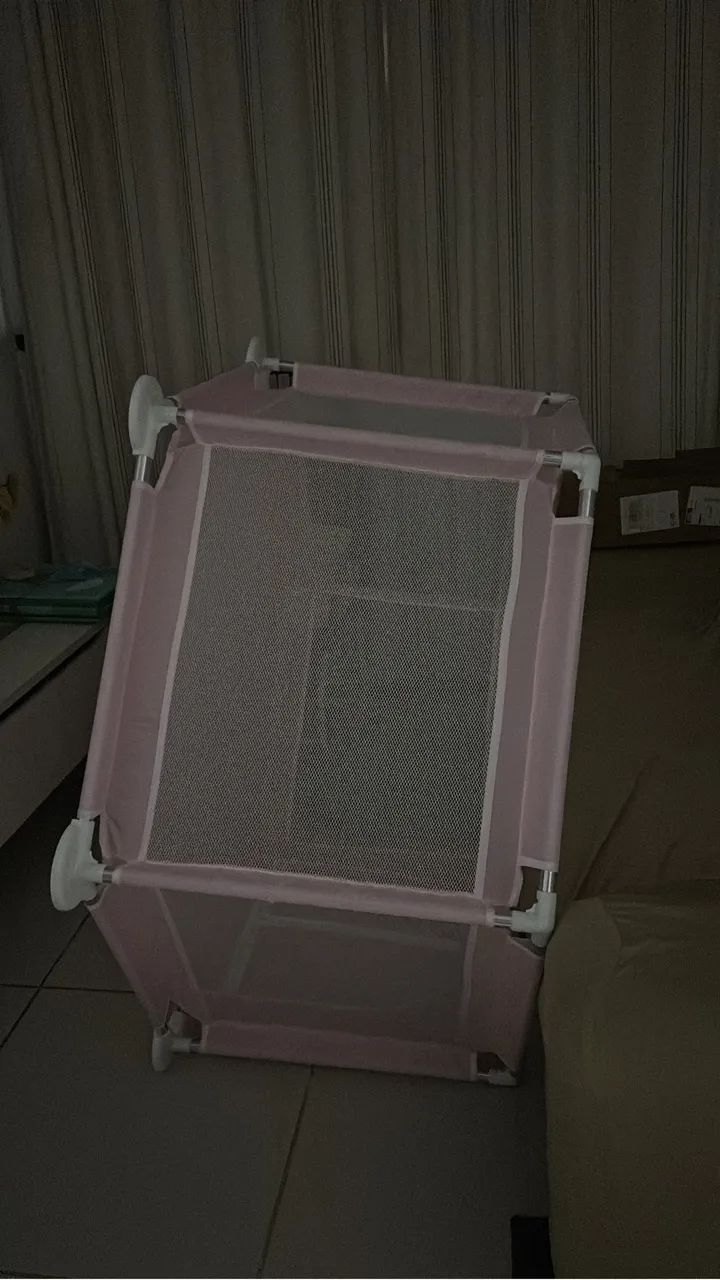 Cercado hexagonal rosa 