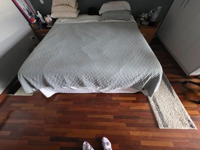 Cama King ( box + colchão ) Castor - perfeito estado 