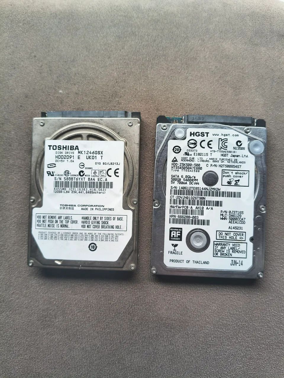 Hd de notebook 