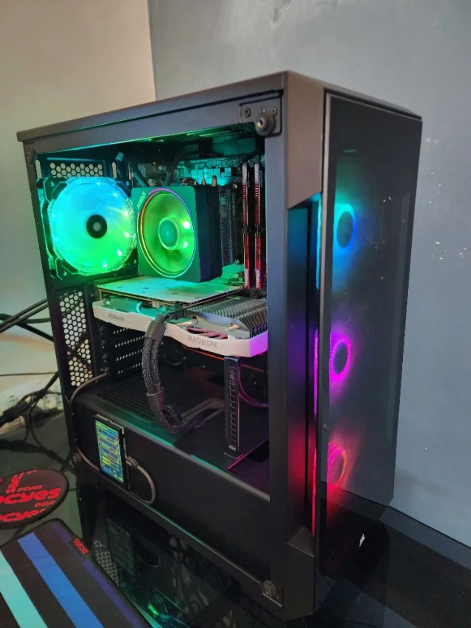 PC Ryzen 3600 Radeon RX6600 16GB RAM - Foto 4