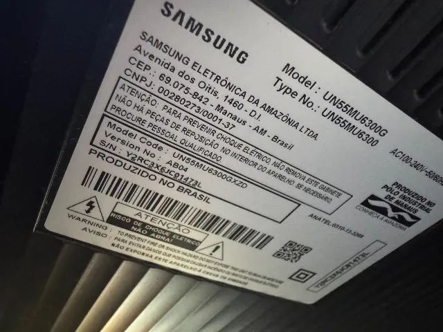 TV SAMSUNG 55? (RETIRADA PEÇAS) - Foto 2