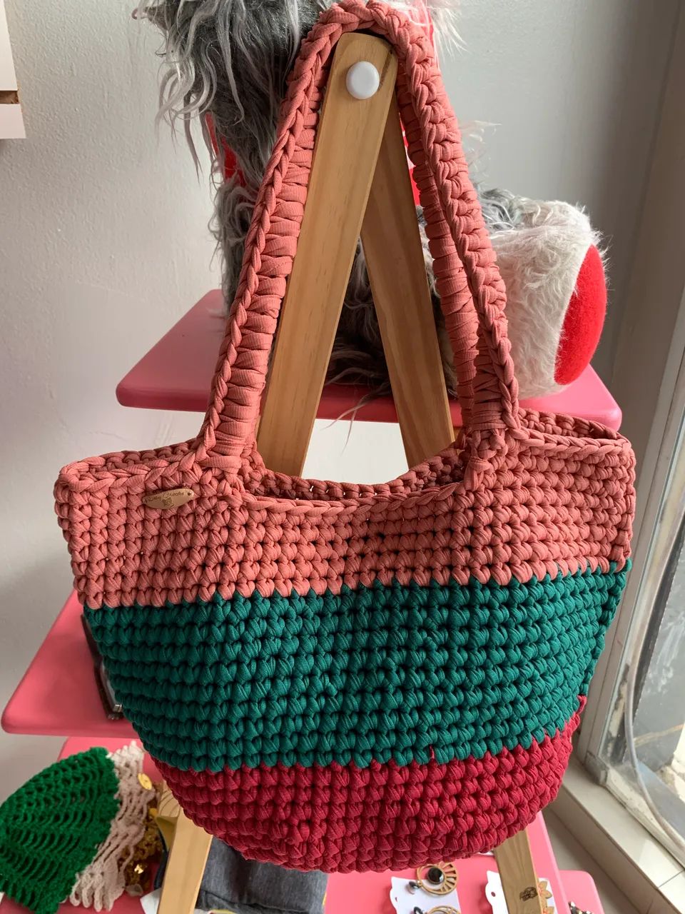 Bolsa crochê 
