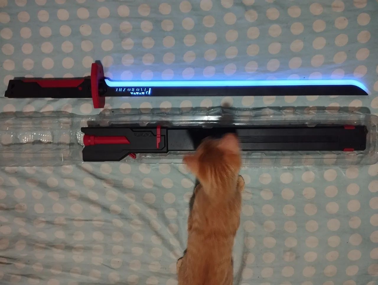Espada de brinquedo LED