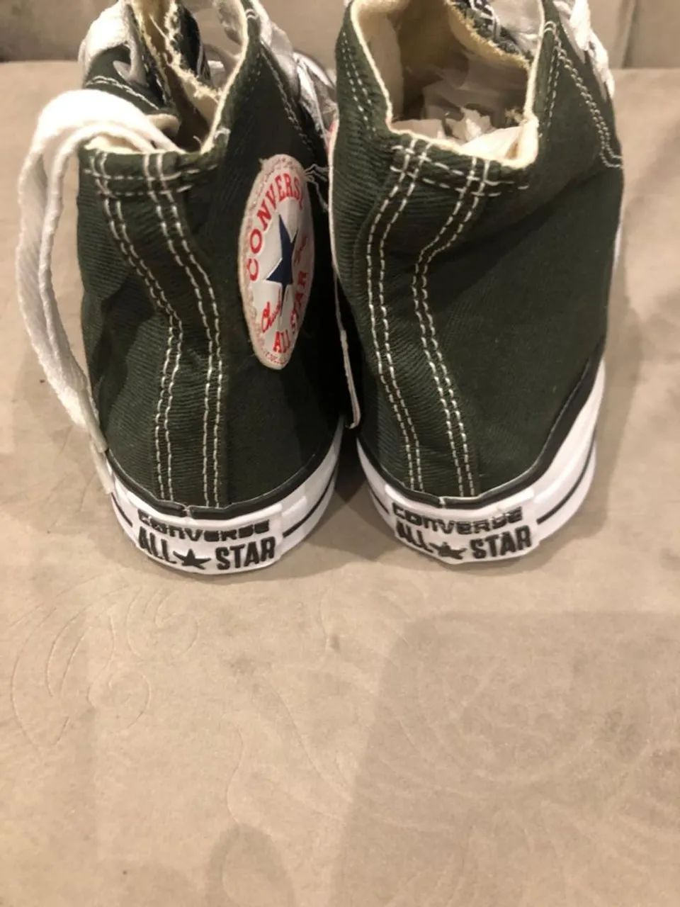 Tenis All Star verde militar - Foto 5