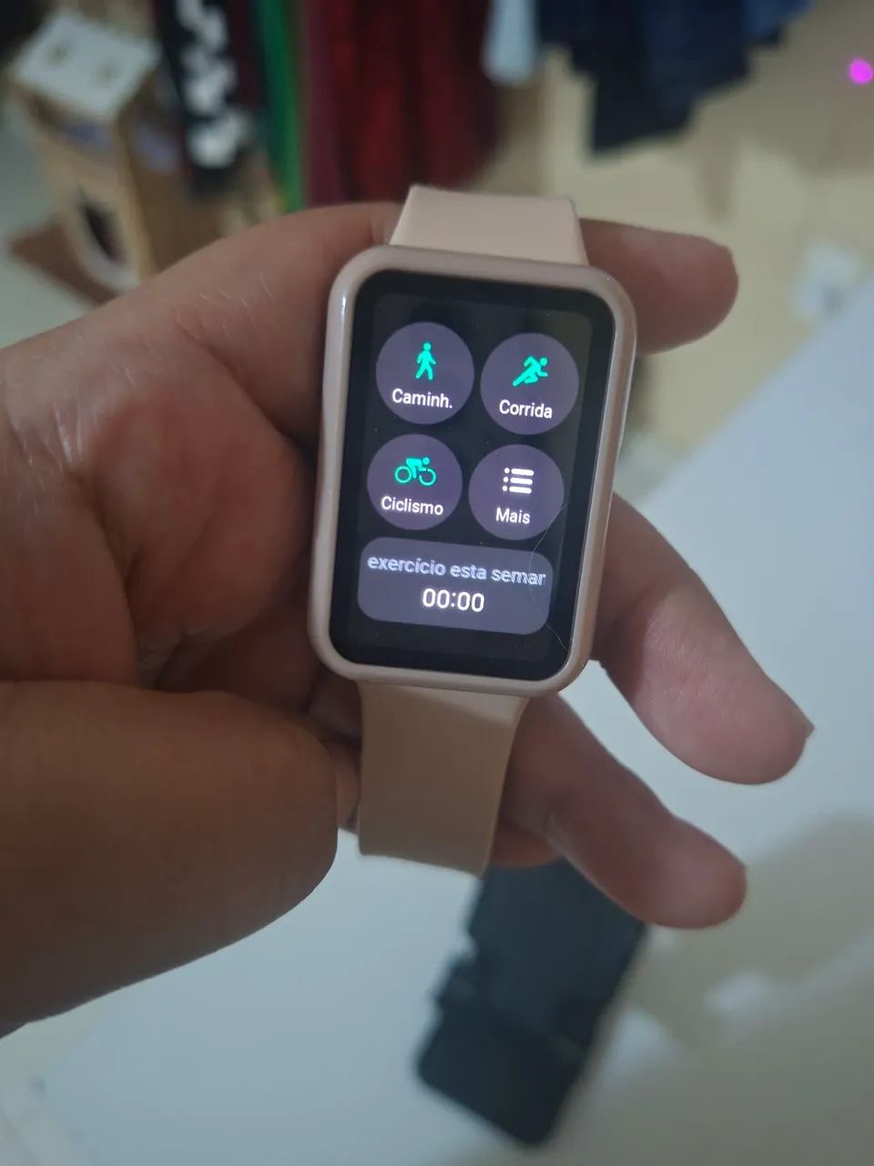 Smartwatch Samsung Galaxy Fit3 Display 1.6" Rosé - Foto 4