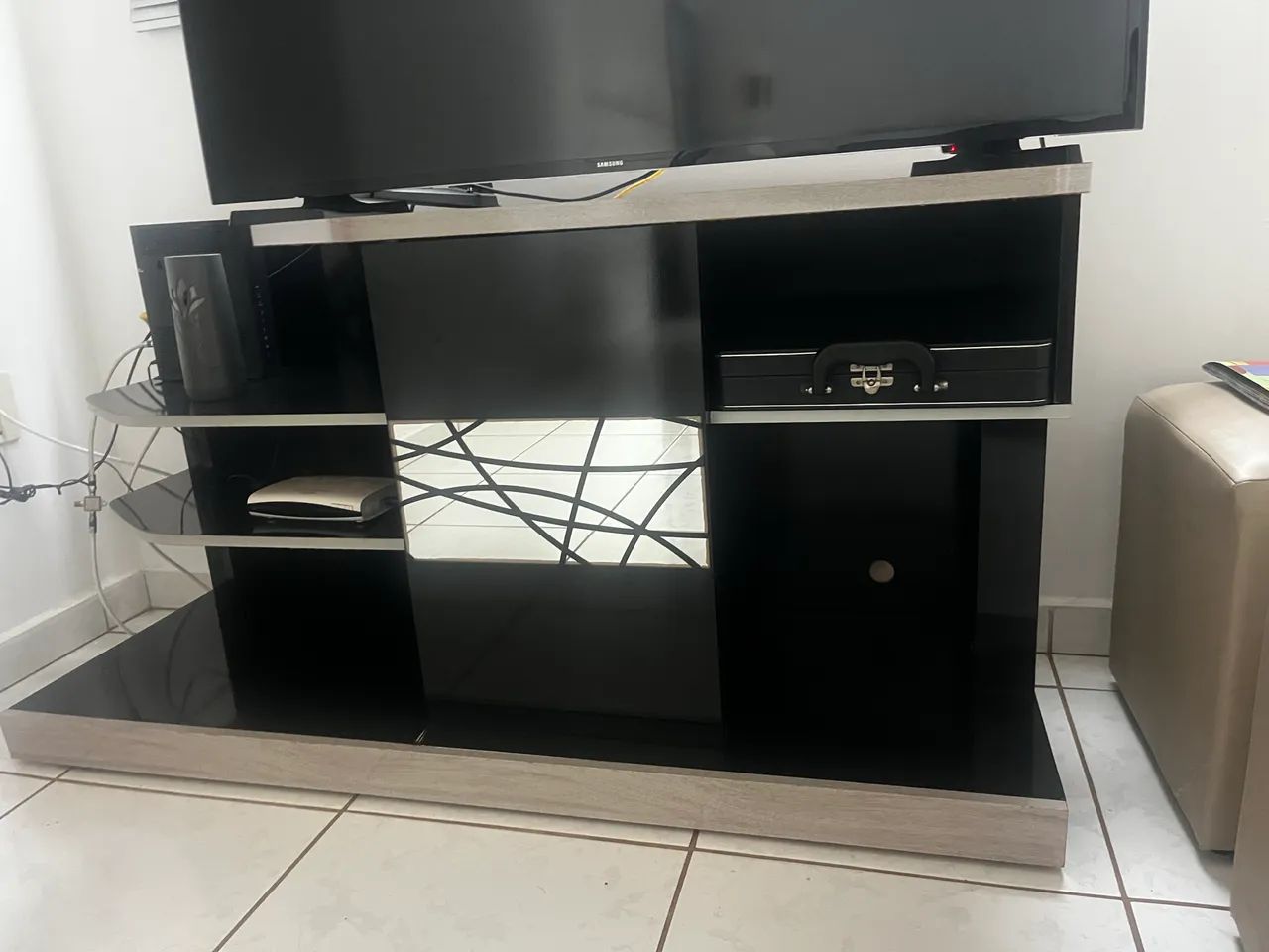 Rack Sala para Tv até 58 polegadas  - Foto 4
