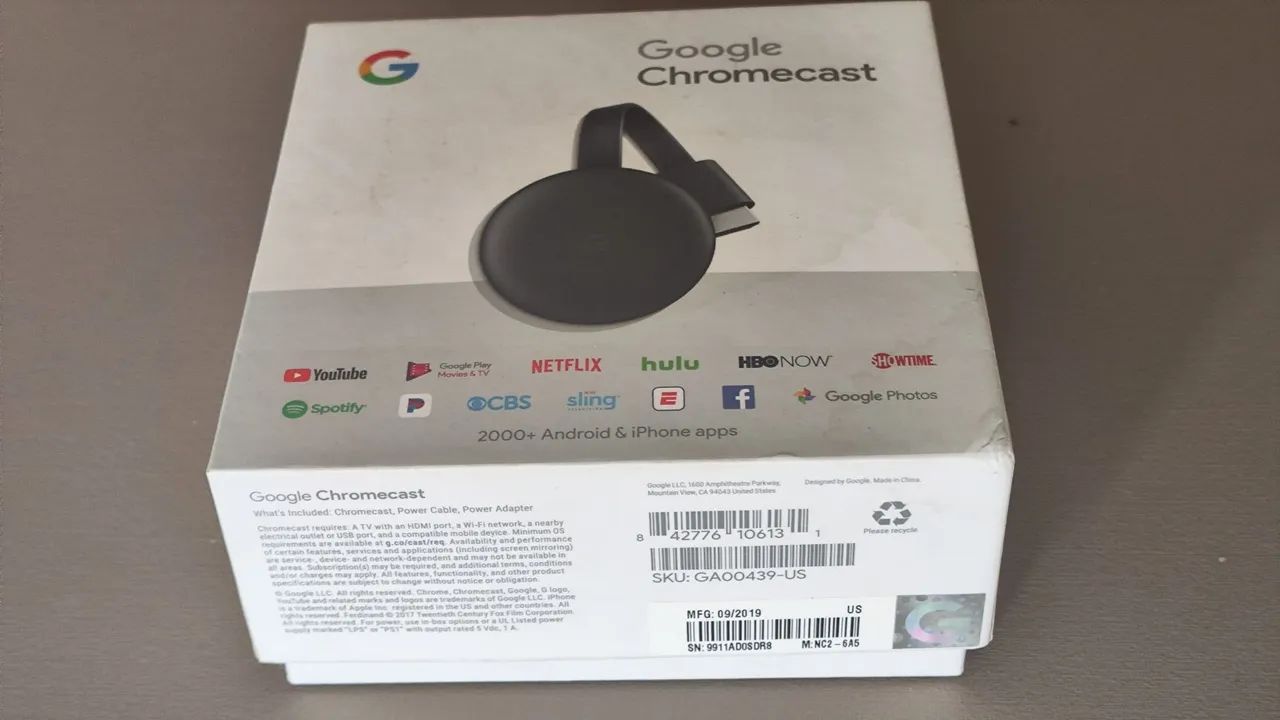 Chromecast Google 