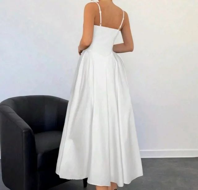 Vestido branco longo - Foto 2