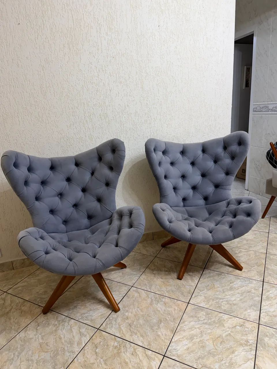 Poltronas Egg Giratórias - Foto 2