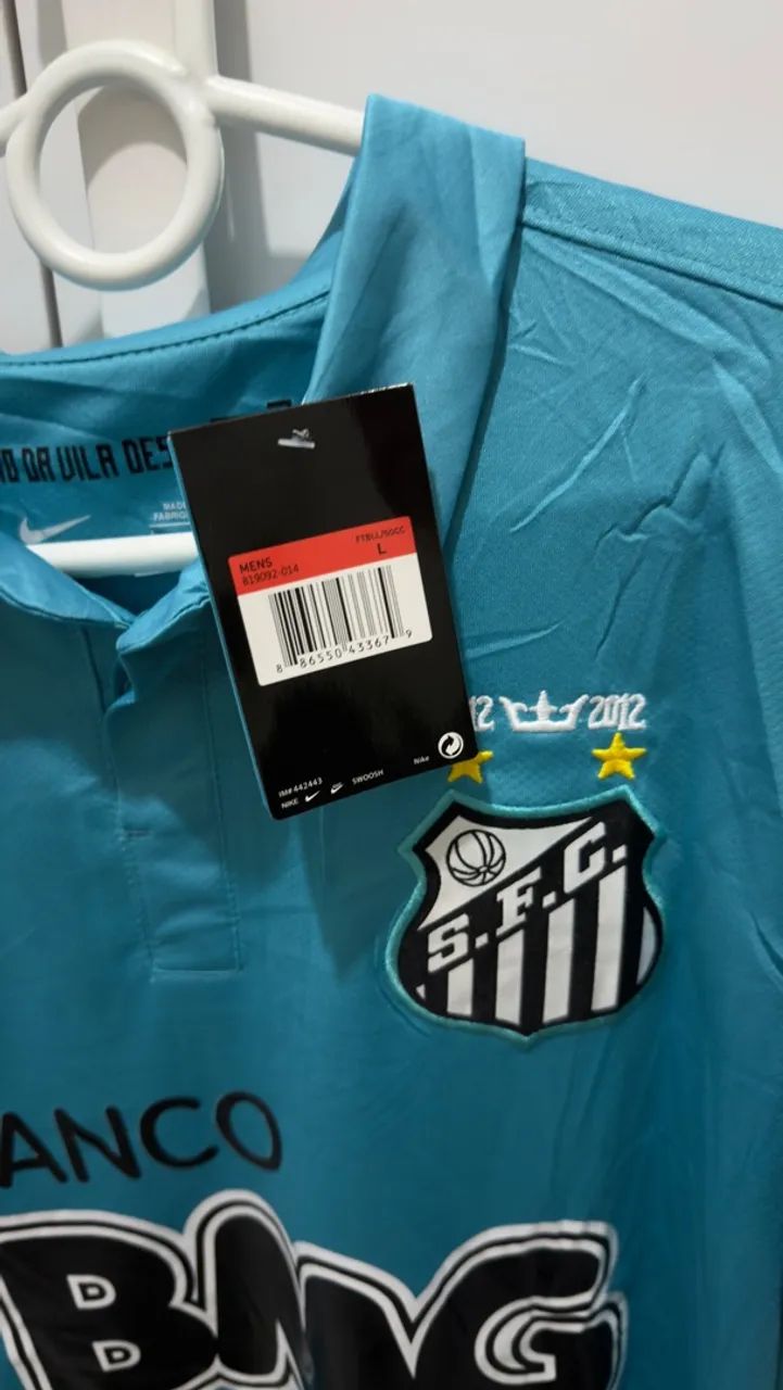 Camisa retrô do Santos Neymar  - Foto 4