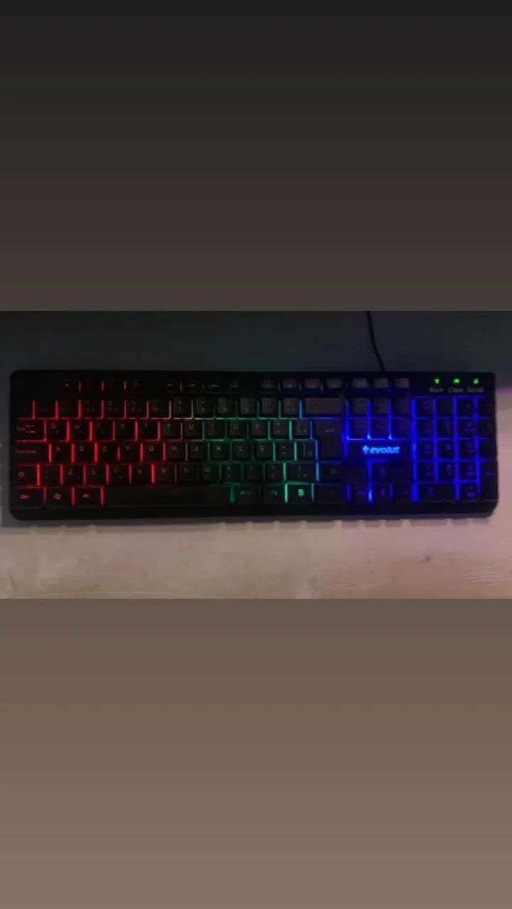 Kit gamer Evolut preto completo  - Foto 2